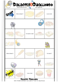 Printable Board Game Template from www.toolsforeducators.com