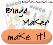 Bingo board game maker