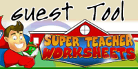 Super teacher Worksheets