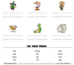 Word Bank Worksheet Maker 